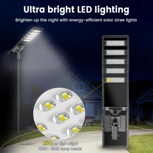 Lámpara Solar de Calle IP65 100W-700W