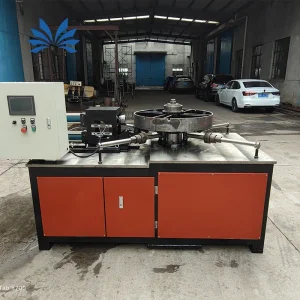 Heavy Duty Flanging Machine with Digital Display and PLC Control