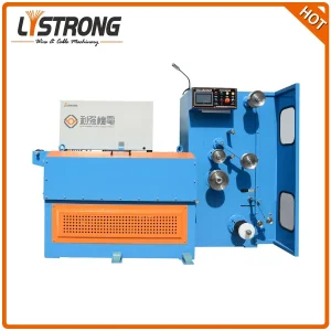 Listrong 0.5-0.8mm Electric Wire Copper Wire Cable Straight Drawing Machine System