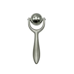 304 Bola de Masaje de Acero Inoxidable Rodillo de Fitness Bola SPA Terapia Caliente/Fría Bola de Fascia Masaje de Mano