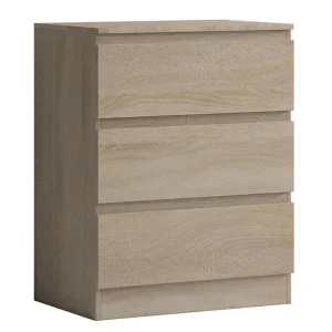 Foshan Wooden Panel 3 Drawers Chest