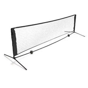 Portable Pickleball Net System, Designed for All Weather Conditions Withsteady Metal Frame and Strong PE Net