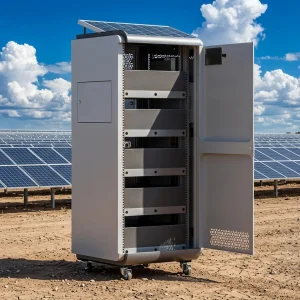 IP65 Customized Waterproof 42u Lithium 48v 100ah Rack Outdoor New Power Solar Panel Battery Cabinet