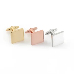Custom Logo Brass Cufflinks
