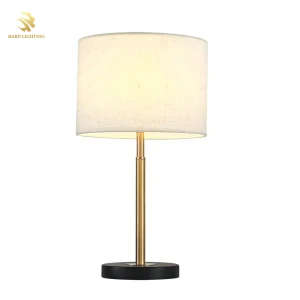 Modern Style Bedside Lamp Fabric Atmosphere Light Bedroom Living Room Bedside Table Lamp