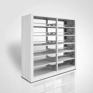 Factory Direct Thickened Cold Rolled Steel Single and Double Sided Library Reading Room Home Bookshelf