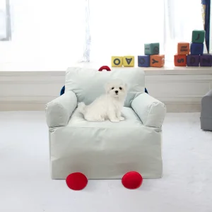 2024 New Pet Dog Couch Sofa Velvet Breathable Pet Sofa With Non-Slip Bottom Couch Soft Comfortable Pet Dog Couch Sofa