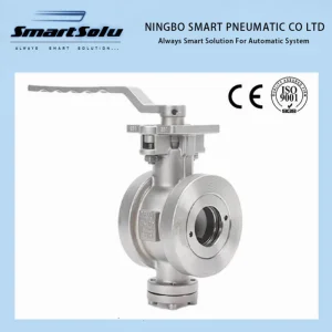 V Segment Wafer End Ball Valve