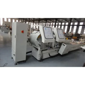 Aluminum Window Machine CNC Double Head Precision Cutting Saw