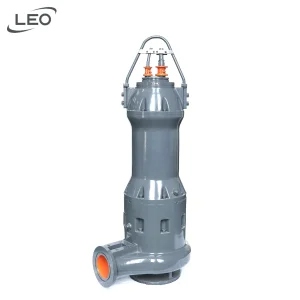 Leo Industrial Electric Non-Clogging Vertical Centrifugal Submersible Sewage Water Pump for Sewage Drainage
