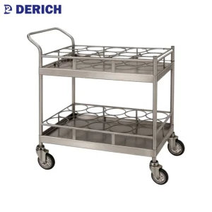 Derich Stainless Steel Serving Trolley Room Service Cart