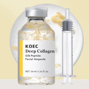 KOEC Deep Collagen Silk Peptide Facial Ampoule, 30ml