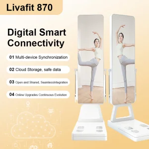 High End 8-Electrode Body Fat Analyzer for Fitness Venues, Body Shape Assessment Using Bioimpedance Technology, and Body Composition Analyzer