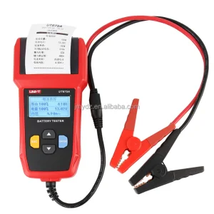 Yulide UT673A/UT675A 12V/24V Automotive Battery Tester with Charging Test CN
