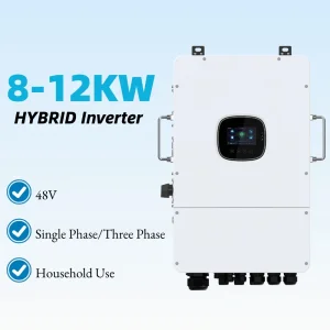 Inversores Solares Inversor Solar Híbrido Monofásico 8.8kw 10kw 12kw CA CC para Sistemas de Energía Solar