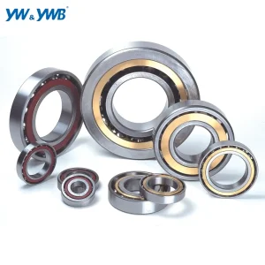 High-Performance Matched Pair Single Row Angular Contact Ball Bearing