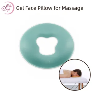 Waterproof Gel Spa Face Cushion Hygienic Face Rest Pad And Facial Rest Cushion For Massage Tables