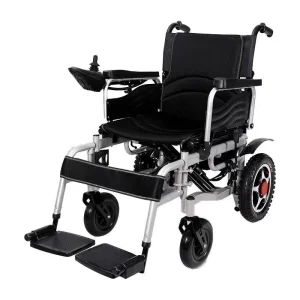 Economic Compact Folding Power Wheelchair for Travel and Outdoor Use