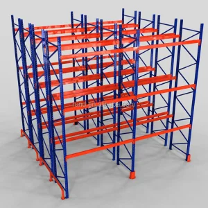 Heavy Duty 5-Layer Steel Pallet Rack Industrial Selective Warehouse Storage Shelf 1000kg 3000kg Per Metal Stacking Storage