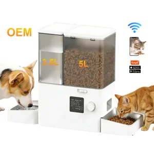 Automatic Smart Pet Feeder 2 in 1 WiFi App Control