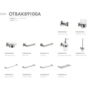 Ortonbath Towel Bar Set