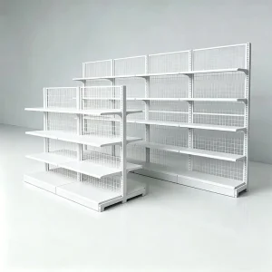 Custom Double-Sided Gondola Shelves