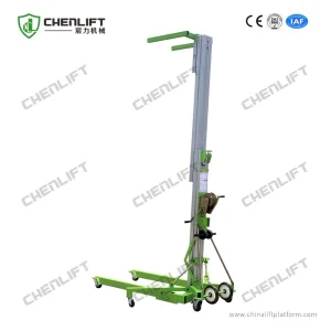 363kg Load Manual Alloy Material Aluminum Lift