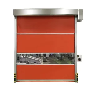 High-Speed PVC Modern Rolling Shutter Door for Clean Room