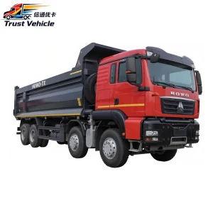 HOWO TX 400HP 8*4 Dump Truck 12 Wheels