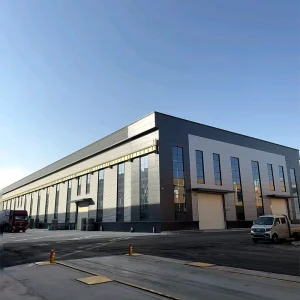 Edificio de metal modular