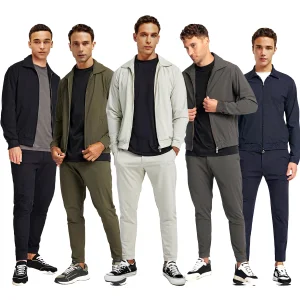 Gingtto Custom Logo Streetwear Tracksuit for Men