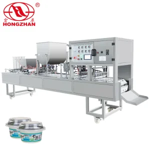 Bg32A Automatic Cup Filling Sealing Machine for Juice with Particle