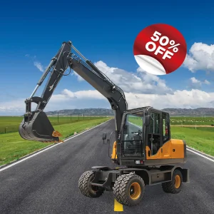 Excavadora hidráulica micro compacta