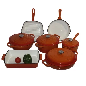 7 Piece Cast Iron Cookware Set