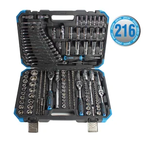 Kit de Ferramentas para Reparação de Carros Fixtec 216PCS