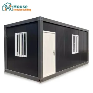 Custom 20ft Black Portable Container House