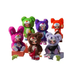 Chao Sweet Rebel Bear Frozen Animal Series Plush Collectible
