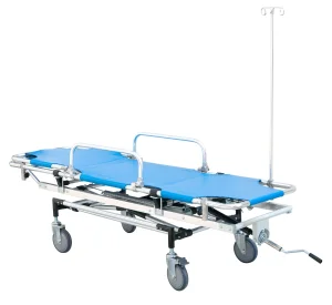 Emergency Room Beds for Patient Aluminum Alloy Rescue Bed Adjustable Ambulance Metal Hospital Bed