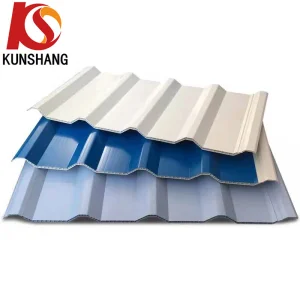 Heat Resistant Design for Hotel Traditional Style PVC Hollow Roof Tiles