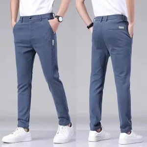Straight Casual Business Slim Fit Custom Chino Pants for Men