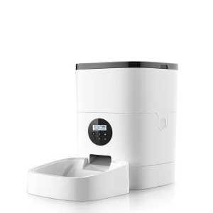 Automatic Cat Feeder Timed Pet Feeder Programmable Control Portion Smart Manual Button Pet Feeder