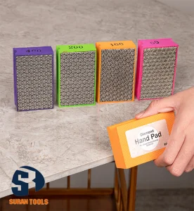 Electroplated Diamond Polishing Hand Pad for Tile Ceramic Marble Granite