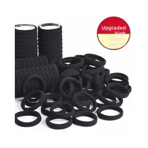 Wholesale Women's Black Hair Tie Elastic Hair Band