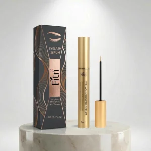 Eyelash Growth Serum Lash And Brow Enhancer Set Natural Vegan Private Label Custom Logo Longer Thicker Lashes Brow Growth Liquid