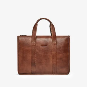 Wholesale Factory China Leather Laptop Bag for Men Travel