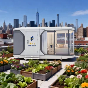 Smart Space Capsule Homes Modular Prefab Units Controls &amp; Energy-Efficient Nano-Insulation Systems Future Living