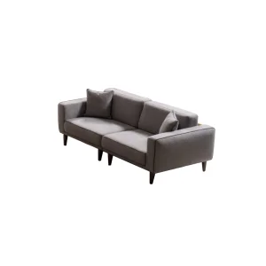 Functional European Modern Modular Square Sectional Upholstered Fabric Sofa Set with Adjustable Backrests for Home