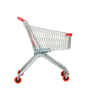Guichang Supermarket Shopping Cart Shopping Cart Shopping Cart Children's Trolley Large Trolley Household Property Net Red Troll
