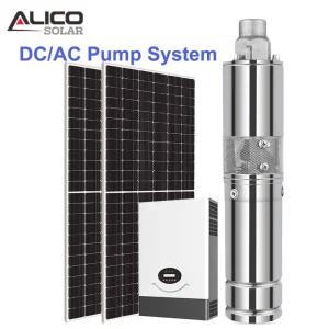 Wholesale Deep Well Submersible Solar DC/AC Pump System with Inverter MPPT Controller Kits