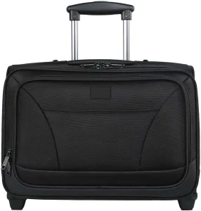 Mala de Laptop com Rodas Pasta de Negócios Viagem Roller Durável Escritório Grande Almofadada